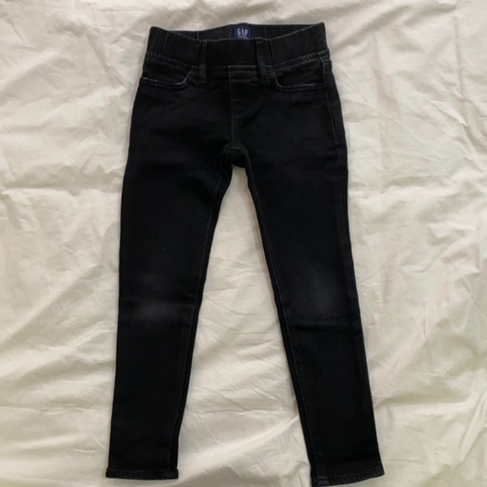 Gap girl black washed Jegging